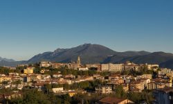 Teano, Campania: panorama della città in provincia di Caserta