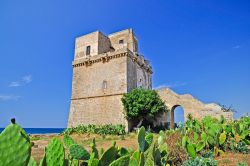 Torre Colimena sulla costa Jonica del Salento in Puglia