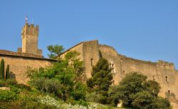 Salon-de-Provence, Francia: la sagoma della torre merlata dello Château de l'Empéri svetta sulle case del centro storico - foto © Pack-Shot / Shutterstock.com