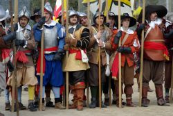 La tradizionale festa in costume medievale per le vie del centro di Arma di Taggia, Imperia, Liguria.
