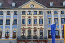 Un antico edificio nel centro storico di Coburgo, Germania, con la facciata decorata - © Shamsiya Saydalieva / Shutterstock.com