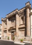 Un edificio neo-classico nel centro storico di Casale Monferrato in Piemonte
