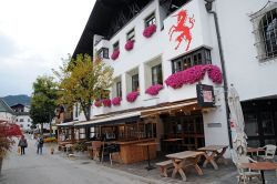 Un locale nel centro di Seefeld in Austria