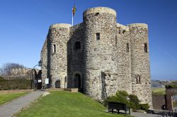 Una bella immagine del Rye Castle, Inghilterra del sud