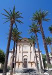 Una chiesa di Ile-Rousse, Isola Rossa in Corsica