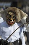 Una storica maschera di legno indossata al carnevale di Bad Hindelang, Germania - © Wolfgang Filser / Shutterstock.com