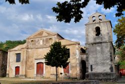 Uno scorcio del borgo abbandonato di Roscigno Vecchia in Campania