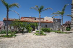 Uno scorcio del borgo di Forza d'Agrò, provincia di Messina, Sicilia.
