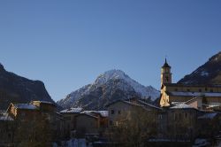 Uno scorcio del centro di Entracque in Piemonte.