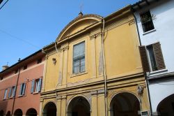 Uno scorcio del centro di Medicina con la Chiesa di Santa Maria della Salute - © Mongolo1984, CC BY-SA 4.0, Wikipedia