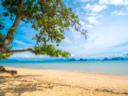 Uno scorcio del paradiso naturale sull'isola di Koh Yao Noi, Phang Nga, Thailandia.
