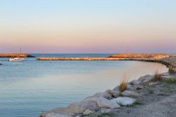 Uno scorcio del porto di Policoro, Basilicata. ...
