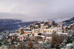 Uno scorcio di Gerano, borgo del Lazio in provincia di Roma.
