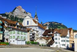 Uno scorcio di Schwyz la città che ha dato il nome alla Svizzera