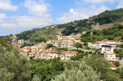 Uno scorcio panoramico di un quartiere di  Lamezia Terme in Calabria