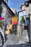 Vecchie case nel centro storico di Albissola Marina, Savona, Liguria - © maudanros / Shutterstock.com