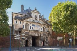 Veduta della Porta della Cittadella nel centro di Nancy, Francia.

