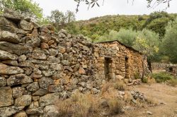 Il Villaggio di Tuvarelli  non lontano da Galeria in Corsica, lungo la Valle del Fiume Fango