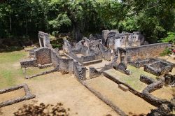 Le rovine dell'antica città swahili di Gede (Kenya) si trovano a circa 15 km dalla città di Malindi, in mezzo alla foresta presso la moderna località di Gede - © ...