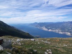 La vista sul Lago di Garda dal Monte Baldo