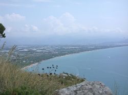 Vista panoramica della pianura di Fondi nel Lazio - © MM - Wikipedia