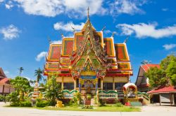 Wat Plai Laem il famoso tempio di Koh samui isola della Thailandia - © skynetphoto / Shutterstock.com