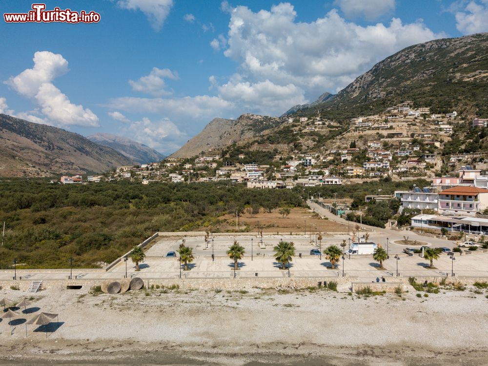 Immagine Qeparo bassa e alta, i due borghi della costa sud in Albania.