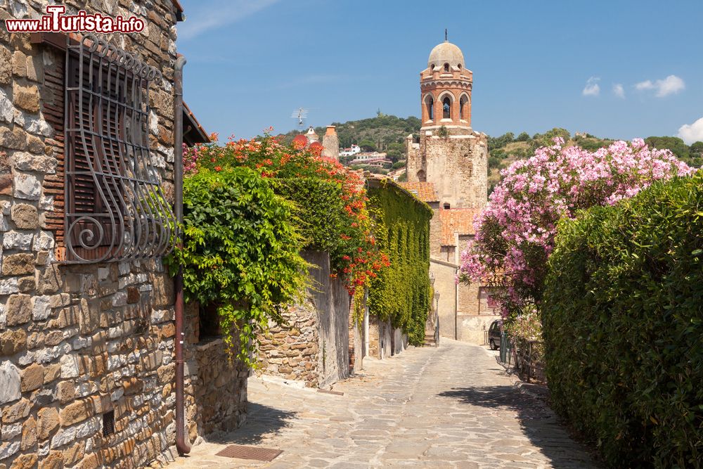 Immagine Un suggestivo scorcio del borgo di Castiglione della Pescaia, Toscana.