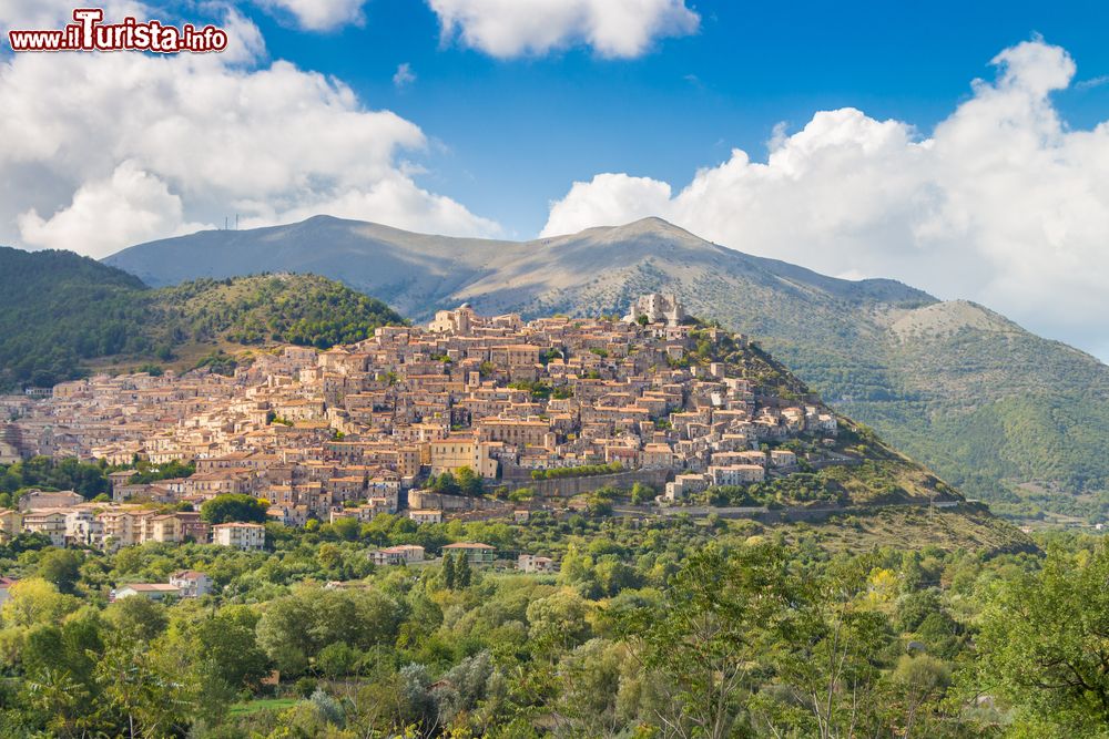 Immagine Vista panoramica di Morano Calabro in Calabria