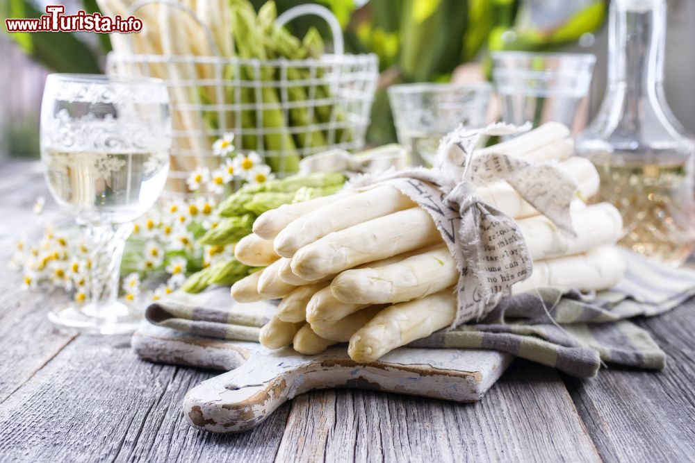 Immagine L'Asparago Bianco di Zambana, una delle primizie del Trentino, viene celebrato ogni anno con una sagra