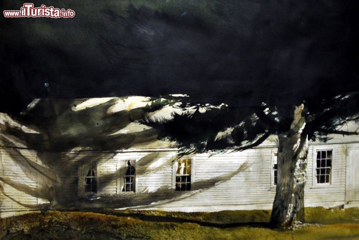 Riflesso della Luna: opera di Andrew Wyeth 