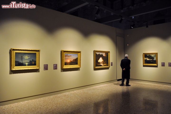 Sala nove del percorso Tutankhamon, Caravaggio e Van Gogh, la sera e i notturni dall'Egitto al Novecento (Basilica Palladiana, Vicenza)