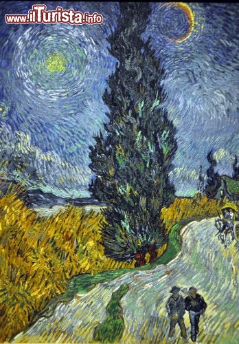 Sentiero di notte in Provenza, lo spettacolare olio su tela di Van Gogh, datato 1890