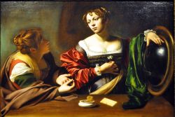 Marta e Maria Maddalena: il dipinto di Caravaggio, ...