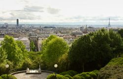 Parc de Belleville nella zona orientale del centro di Parigi - © akphotoc / Shutterstock.com