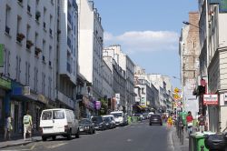 Rue de Belleville  a Parigi - © Aleksandr Zykov - Wikimedia Commons.