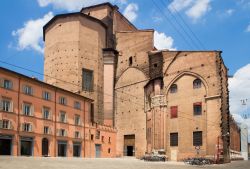 Abside della Basilica di San Petronio a Bologna. ...