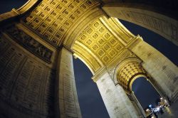 Fotografia notturna dell'Arco di Trionfo, ...