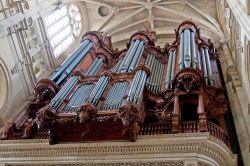 Organo a canne della chiesa di Saint Eustache, Parigi - In questa chiesa si trova uno degli organi a canne più grandi e importanti di Parigi. Conservato dentro una cassa in legno realizzata ...