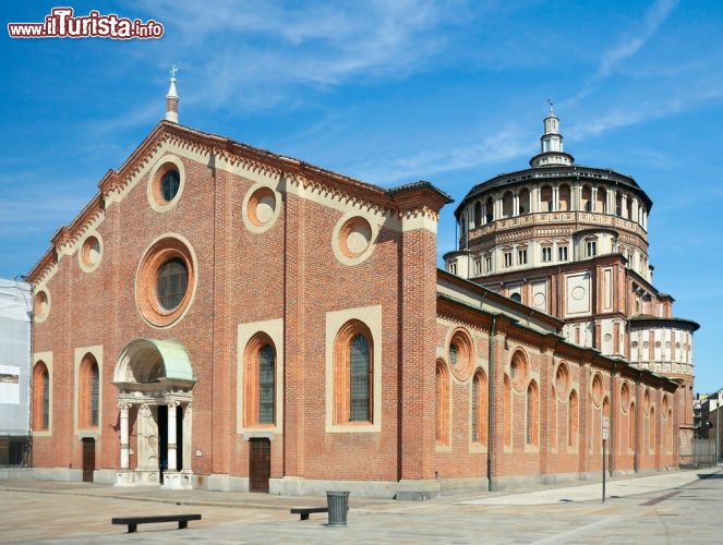 Immagine La chiesa patrimonio UNESCO di Santa Maria delle Grazie a Milano - © Fradkina Victoria / Shutterstock.com
