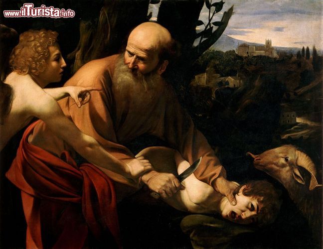 Immagine Caravaggio, il scarificio di Isacco, uno dei capolavori della Galleria degli Uffizi - Se c'è un artista che non ha bisogno di presentazioni, senza ombra di dubbio questo è Caravaggio. Il suo nome, intramontabile, ancora oggi è motivo di dibattito per numerosi storici dell'arte. In questo quadro si evince il gioco di luci e ombra, tipiche della maniera caravaggesca, oltre a un senso d'inquietudine generale che da sempre si respira nelle sue opere.