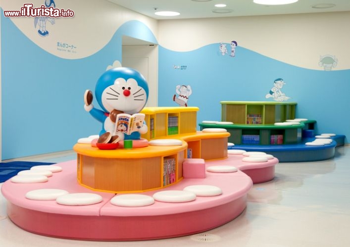 Immagine Il Gatto Doraemon è uno dei protagonisti del Museo Fujiko F. Fujio a Kawasaki (Giappone) - © Fujiko-museum.com