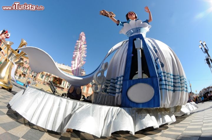 Ecco la Regina della Sinfonia al Carnevale di Nizza