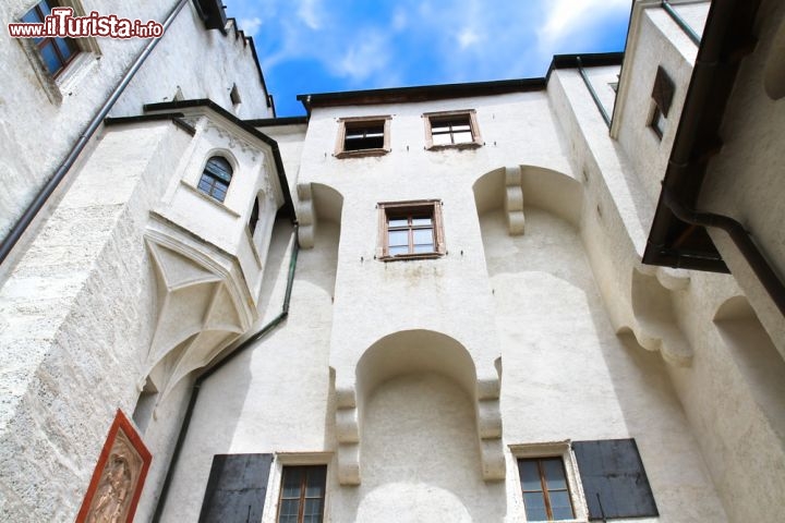 Immagine Particolare architettonico dei palazzi rinascimentali di Hoehsalzburg, il castello di Salisburgo - © Aleksandar Todorovic / Shutterstock.com