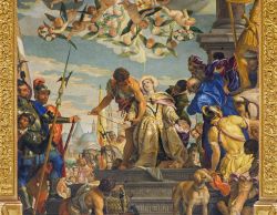 il Martirio di Santa Giustina, opera di Paolo Veronese: si trova all'interno dell'omonima Abbazia di Padova  - © Renata Sedmakova / Shutterstock.com 