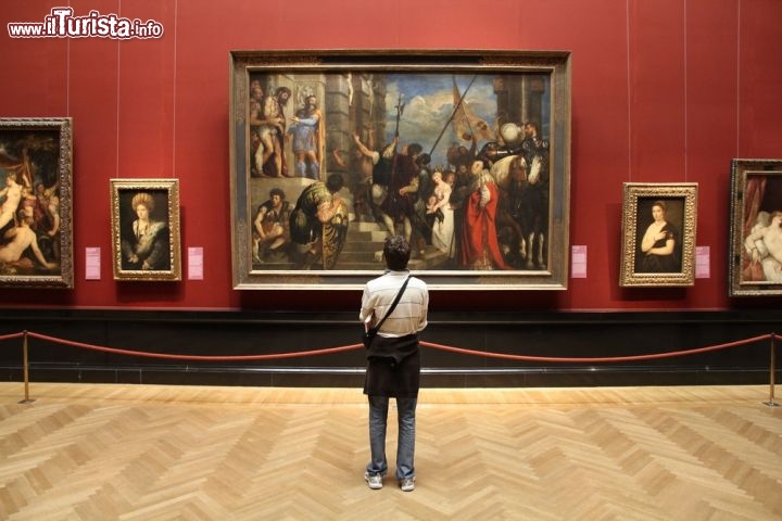 Immagine Visitatore ammira le opere esposte al Kunsthistorisches Museum di Vienna - © Tupungato / Shutterstock.com