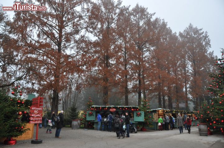 Immagine Il parco di Schloss Hellbrunn durante il mercatino dell'Avvento: siamo a circa 4 km a sud di Salisburgo