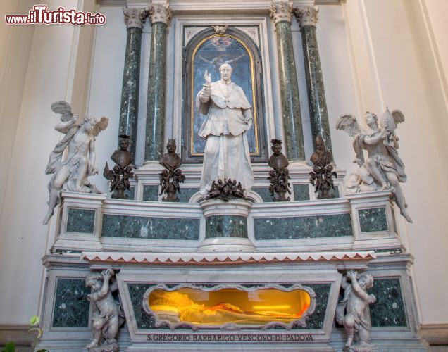 Immagine Altare di San Gregorio Barbarigo, storico Vescovo di Padova, si trova all' interno del Duomo - © Renata Sedmakova / Shutterstock.com