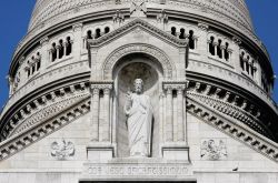Dettaglio della facciata della basilica del Sacrè-Coeur a Montmartre (Parigi) - © Timur Kulgarin / Shutterstock.com