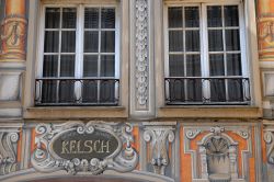 Dettaglio di una casa patrizia nel quartiere di Petit France a Strasburgo - © Pack-Shot / Shutterstock.com